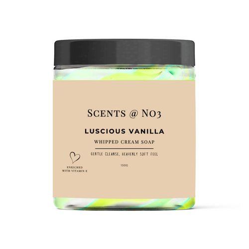 Luscious Vanilla Whipped Cream Soap
